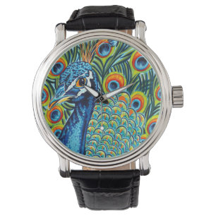 Reloj De Pulsera Pavo real Plumed I