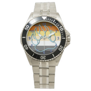 RELOJ DE PULSERA PAW DE OSO GAY NEON BLUE