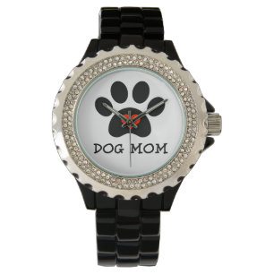 Reloj De Pulsera Pawprint Dog Mom