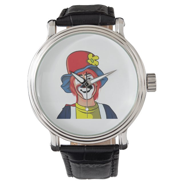 Reloj De Pulsera Payaso (Anverso)