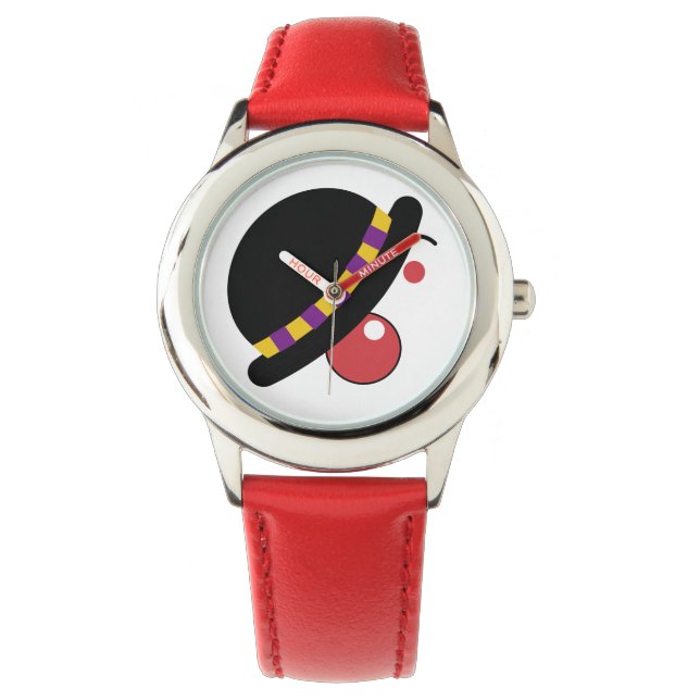 Reloj De Pulsera Payaso abstracto de arte (Anverso)