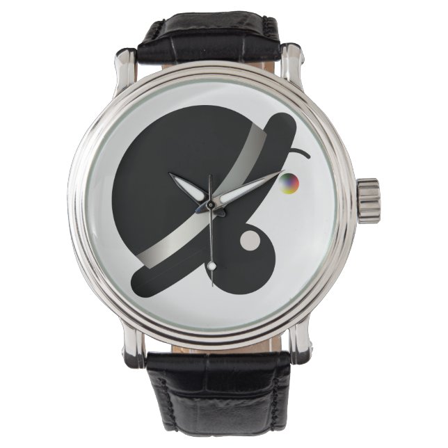 Reloj De Pulsera Payaso abstracto de arte (Anverso)
