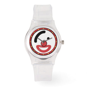 Reloj De Pulsera Payaso de cumpleaños resumen de arte