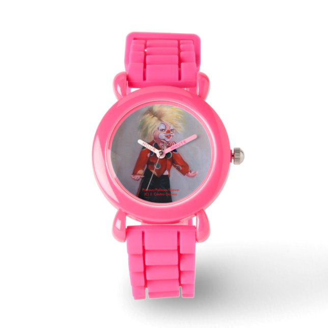 Reloj De Pulsera Payaso/Pallaso/Clown (Anverso)