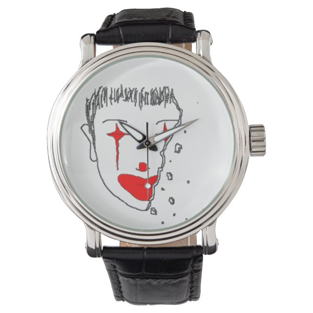 Reloj De Pulsera Payaso triste (Anverso)
