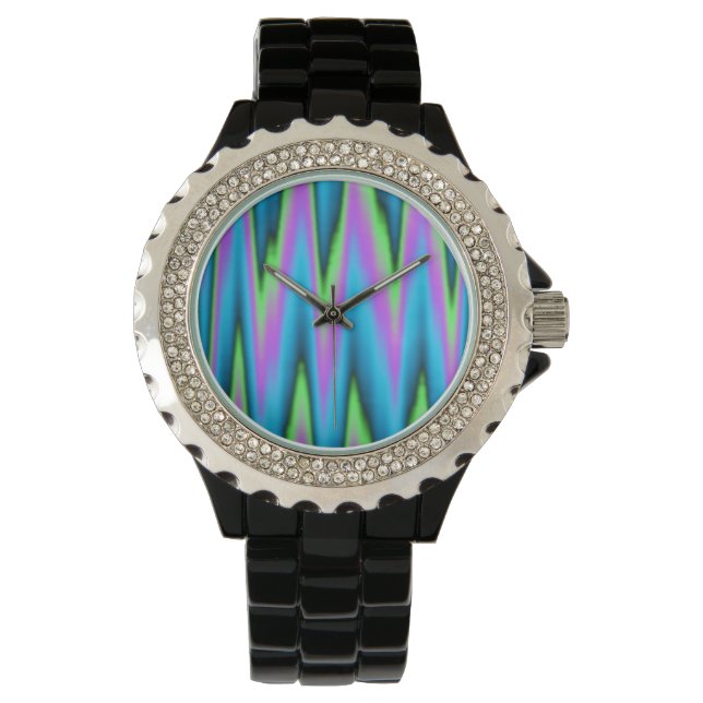 Reloj De Pulsera Paz ~ Hoja (Anverso)