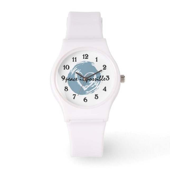 Reloj De Pulsera Paz posible (Anverso)