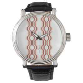 Reloj De Pulsera Peach Wave Symmetry