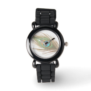 Reloj De Pulsera Peacock Feather