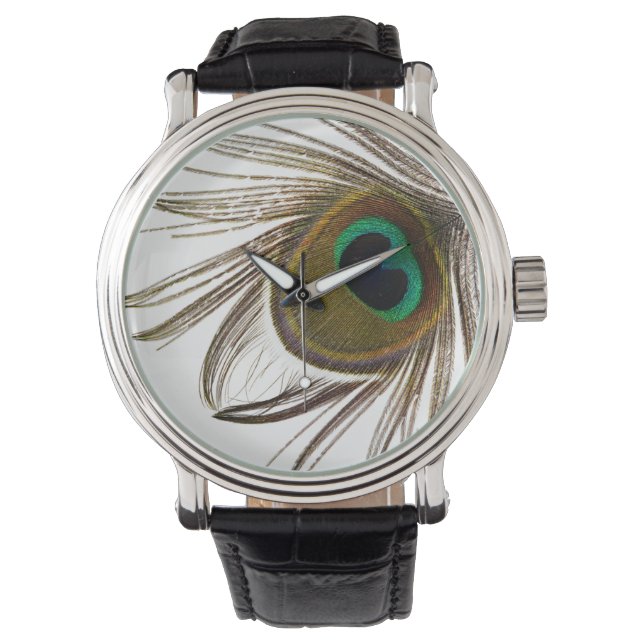 Reloj De Pulsera  Peacock Feather     Watch (Anverso)