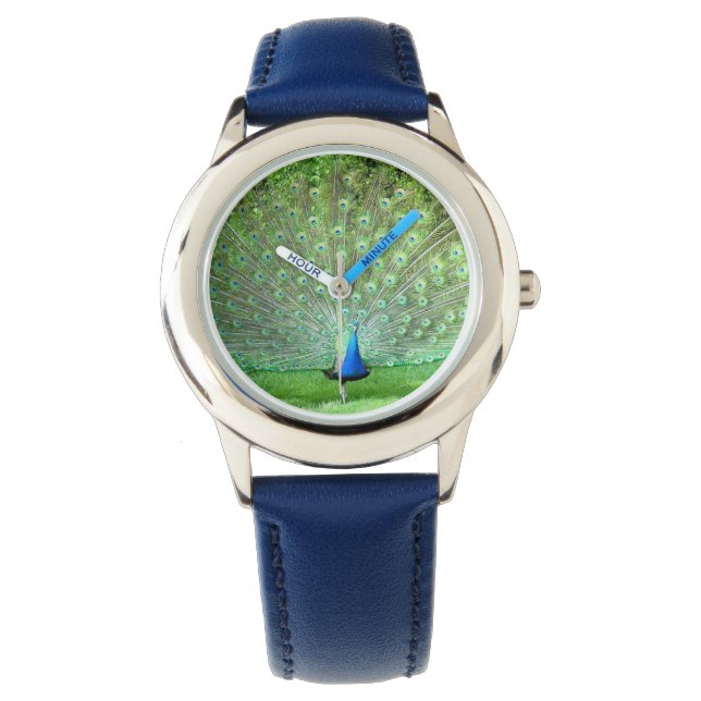 RELOJ DE PULSERA "PEACOCK" (FOTO). (Anverso)
