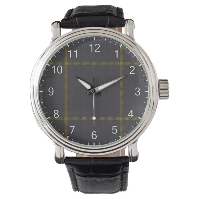 Reloj De Pulsera Pearson Clan Tartan (Anverso)