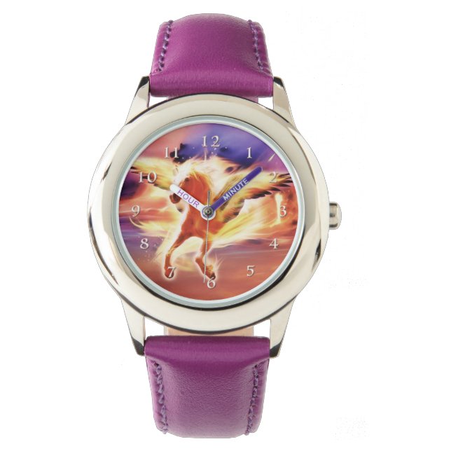 RELOJ DE PULSERA PEGASUS LEAD CON LA LUZ (Anverso)