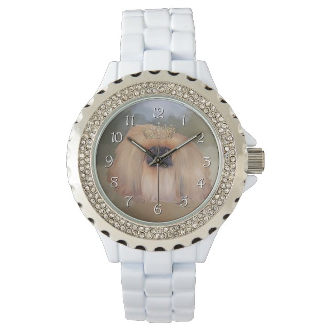 Reloj De Pulsera Pekinés Real (Anverso)
