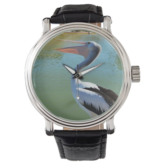 Reloj De Pulsera Pelican Cantando Una Canción, (Anverso)