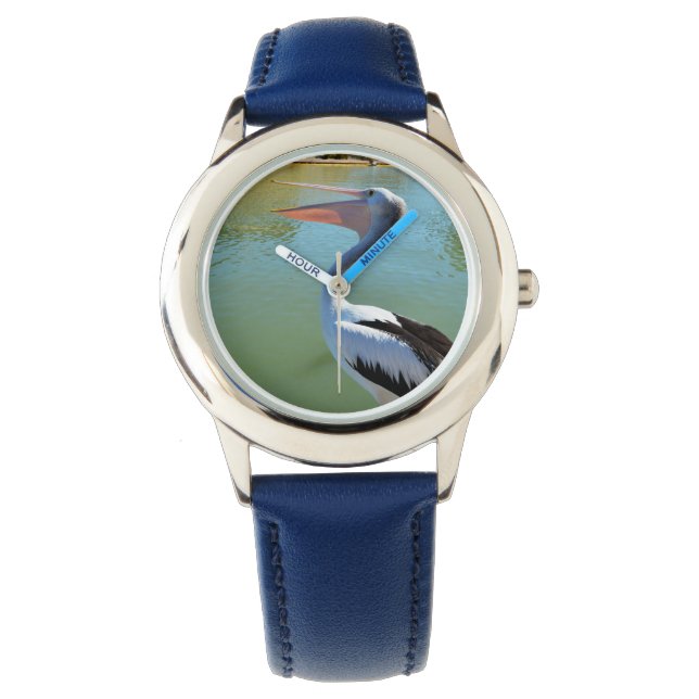 Reloj De Pulsera Pelican Cantando Una Canción, (Anverso)