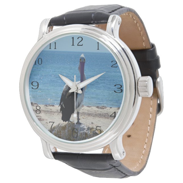 Reloj De Pulsera Pelican Con La "Mirada", (Angular)