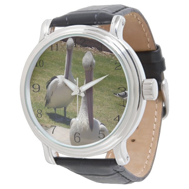 Reloj De Pulsera Pelícanos Con Actitud, (Angular)