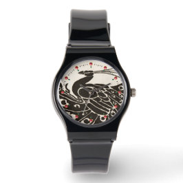 RELOJ DE PULSERA PELO NEGRO Y BLANCO