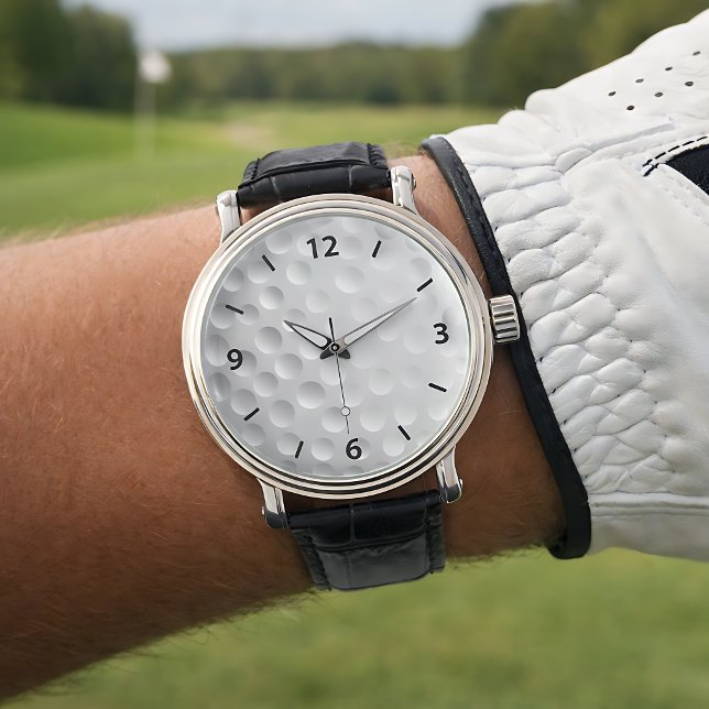 Reloj De Pulsera Pelota de Golf (Subido por el creador)