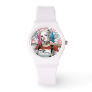 Reloj De Pulsera Pelotón del suicidio el   Harley Quinn