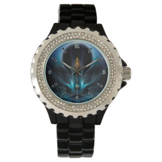 Reloj De Pulsera Penapia Fractal Art Writing Watch