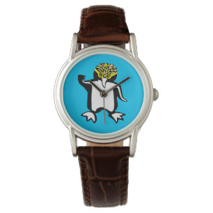 Reloj De Pulsera PENGUINA gráfica - Océano marino - Vida silvestre