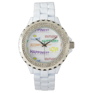 Reloj De Pulsera Pensamientos positivos