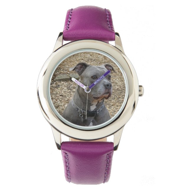 Reloj De Pulsera Pensando en Pitbull Watch (Anverso)