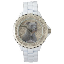 Reloj De Pulsera Pensando en Pitbull Women's Watch