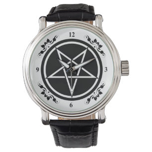 Reloj De Pulsera Pentagram invertido