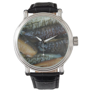 Reloj De Pulsera Pepino de Mar ... Comida del Mercado de Yaowarat