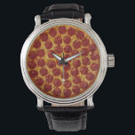 Reloj De Pulsera Pepperoni<br><div class="desc">Deliciosa pizza... ¡por cualquier chico o chica amante de la pizza!</div>