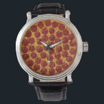 Reloj De Pulsera Pepperoni<br><div class="desc">Deliciosa pizza... ¡por cualquier chico o chica amante de la pizza!</div>