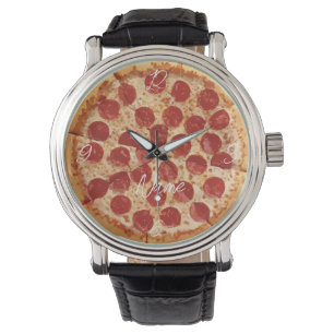 Reloj De Pulsera Pepperoni Pizza Thunder_Cove