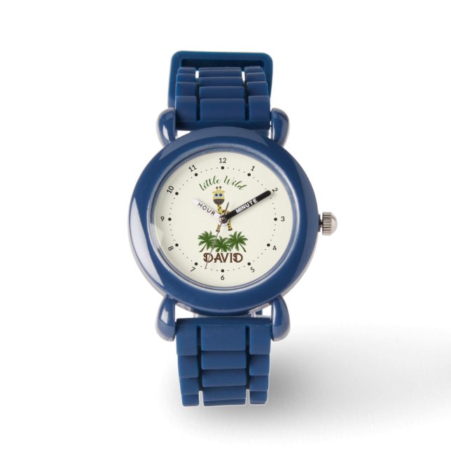 Reloj De Pulsera Pequeña jirafa (Anverso)