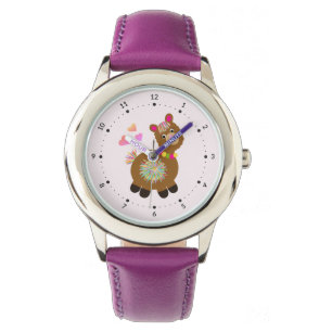 Reloj De Pulsera Pequeña Llama