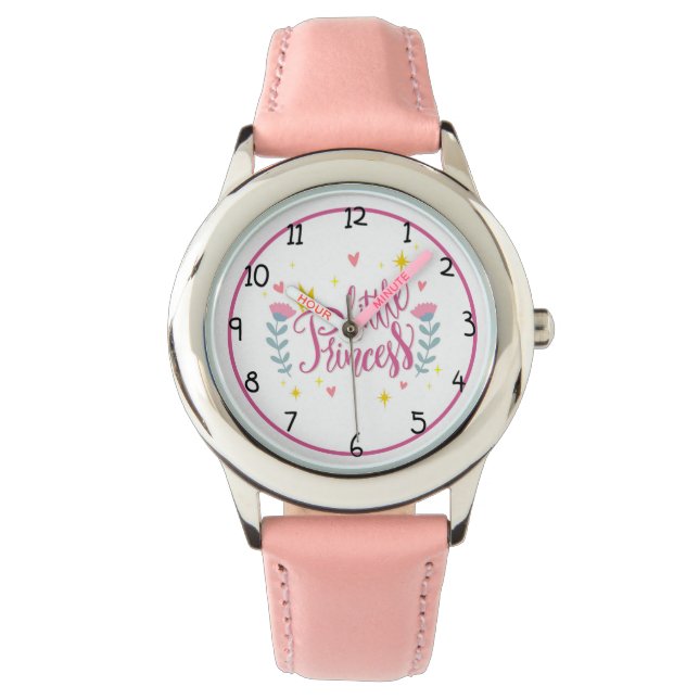 Reloj De Pulsera Pequeña Princesa (Anverso)