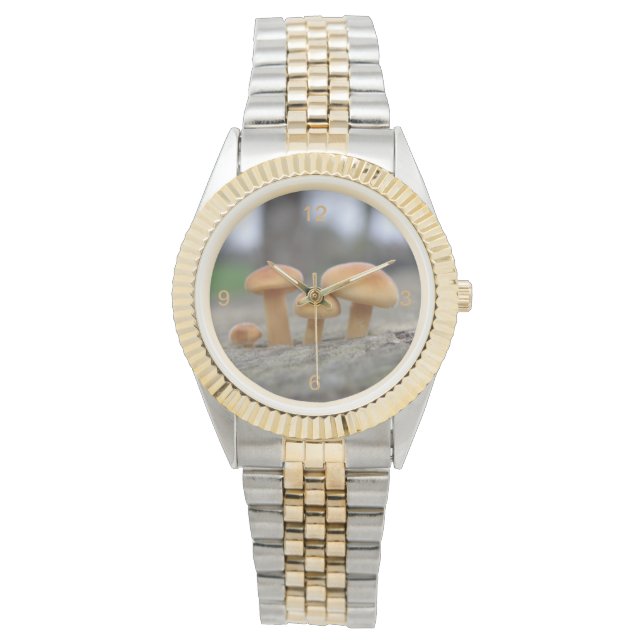 Reloj De Pulsera Pequeñas toadstoides macrovigilancia (Anverso)