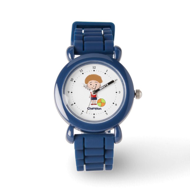 Reloj De Pulsera Pequeño campeón (Anverso)