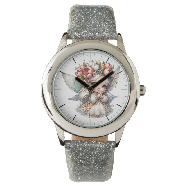 Reloj De Pulsera Pequeño Chica de hadas (Anverso)