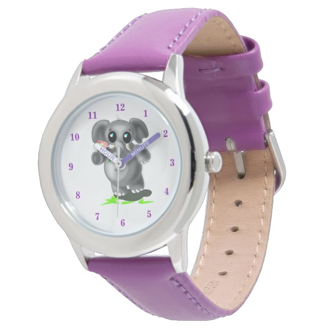 Reloj De Pulsera Pequeño elefante lindo (Angular)