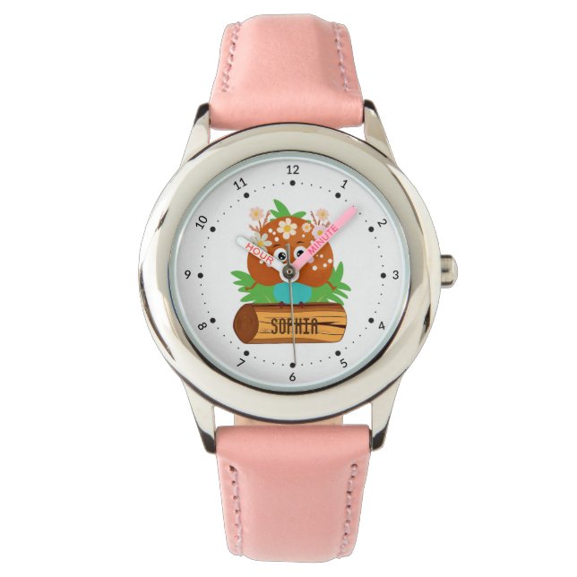 Reloj De Pulsera Pequeño hongo (Anverso)