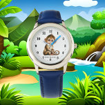Reloj De Pulsera pequeño mono genial añadir texto<br><div class="desc">pequeño mono genial agregar texto Watch</div>