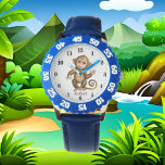 Reloj De Pulsera pequeño mono genial añadir texto<br><div class="desc">pequeño mono genial agregar texto Watch</div>