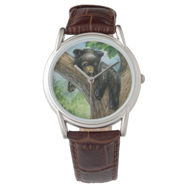 Reloj De Pulsera Pequeño oso oso (Anverso)
