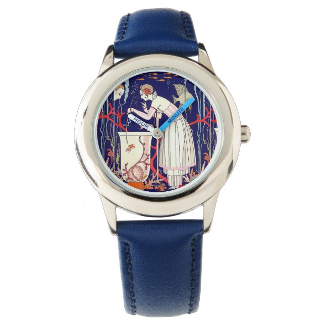 RELOJ DE PULSERA PEQUEÑO PESCADO, BELLEZA MODA (Anverso)