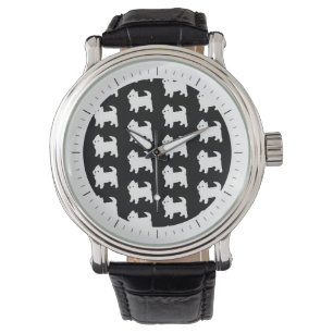 Reloj De Pulsera Pequeño Westie lindo - montaña Terrier blanco de