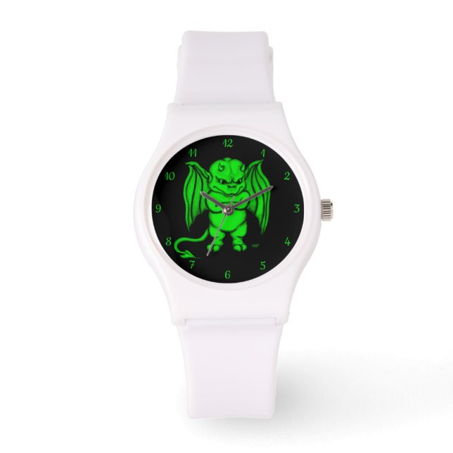 Reloj De Pulsera Pequeño y desagradable diablo (Anverso)