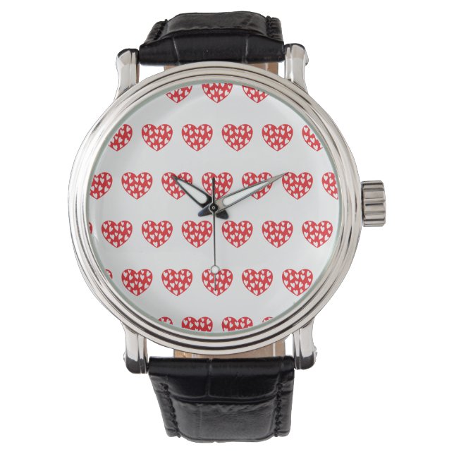 Reloj De Pulsera Pequeños corazones rojos eWatch (Anverso)